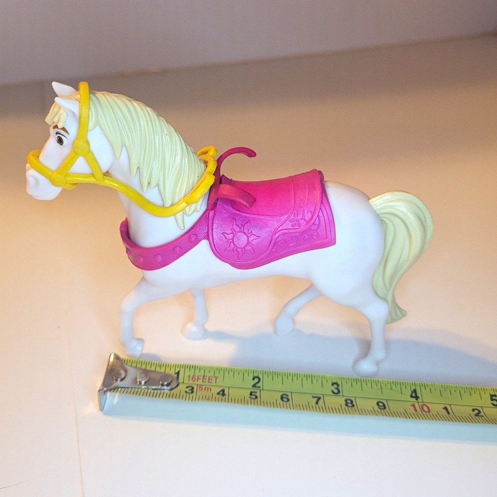 Cottagecore Kidcore Disney Princess Tangled Maximus Horse Figure Mattel 4 Inches